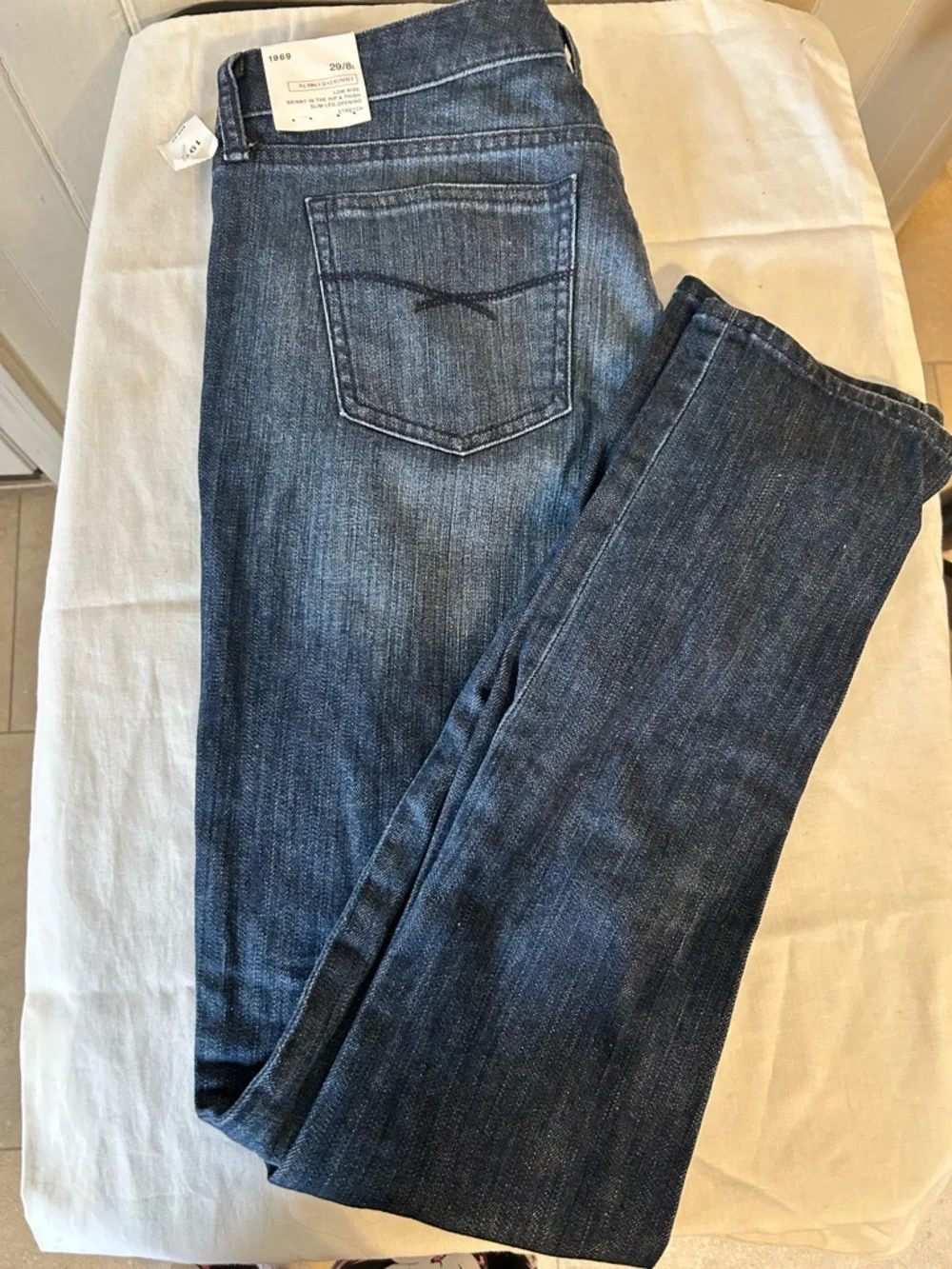 NWT Gap 1969 Always Skinny Low Rise Dark Wash Jeans /29/8L